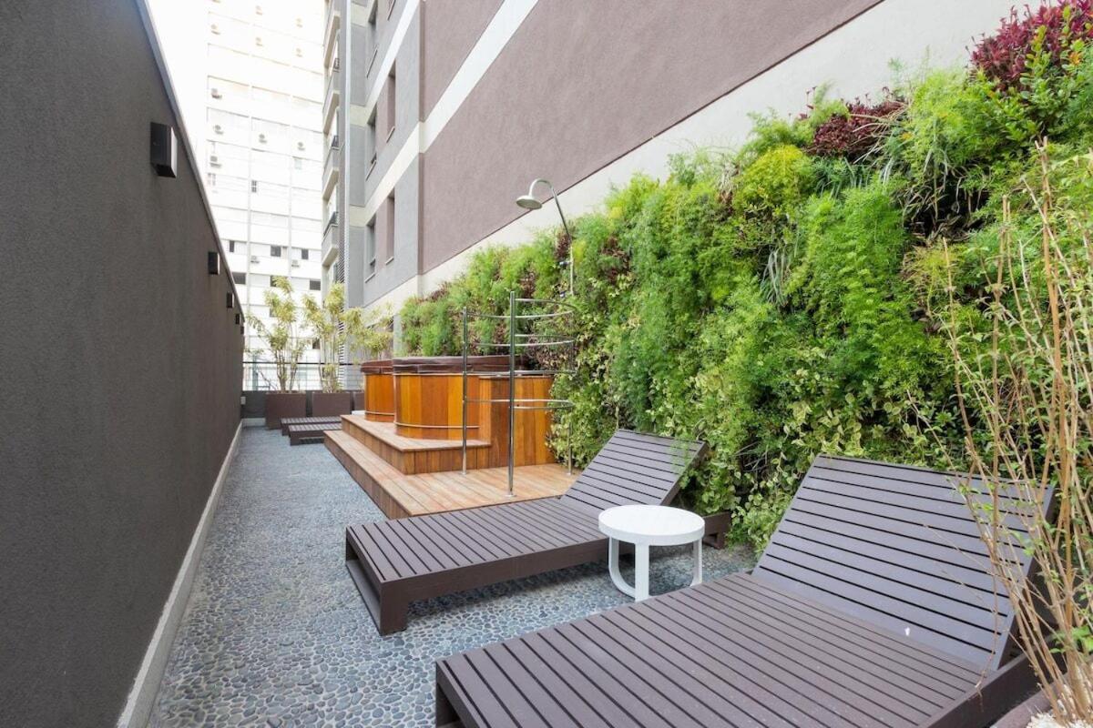Studio 31 M2 Com Terraco Parque Ibirapuera Itaim Bibi ساو باولو المظهر الخارجي الصورة